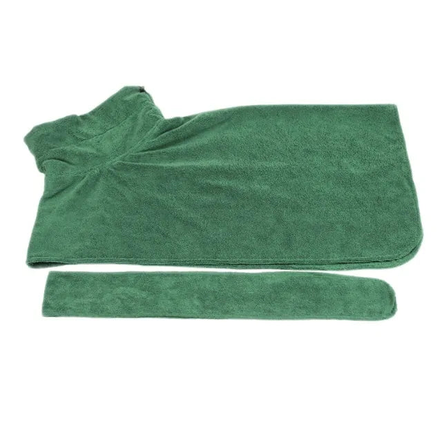 Pawfect Wraps Dog Bathrobe