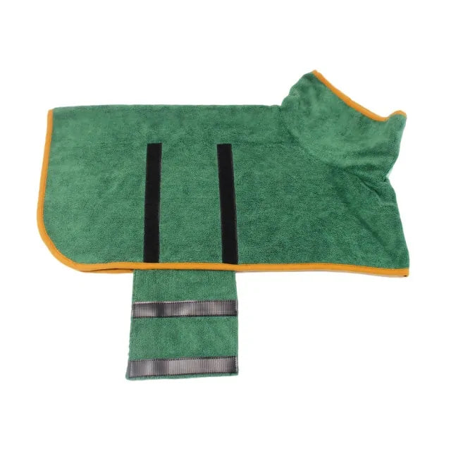 Pawfect Wraps Dog Bathrobe